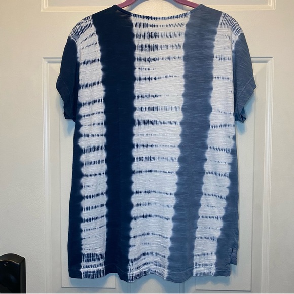 purejill Tie-Dyed Dolman Tee Sz XS Cotton - Picture 2 of 12